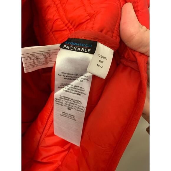 Stormtech Men's Basecamp Thermal Vest Puffer Packable Red Large - Picture 5 of 7